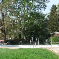 The outdoor swimming pool in Abingdon-on-Thames