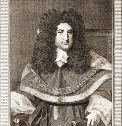 Sir John Holt, by Philipp Audinet, after van Bleek