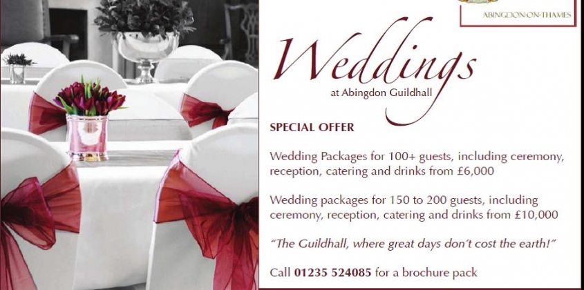 weddings Abingdon, weddings Oxford,  affordable wedding package, historic wedding