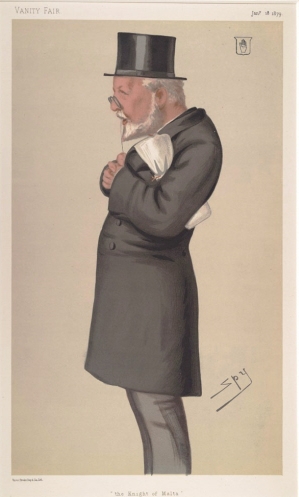 Sir George Bowyer  (Cartoon by ‘Spy’)