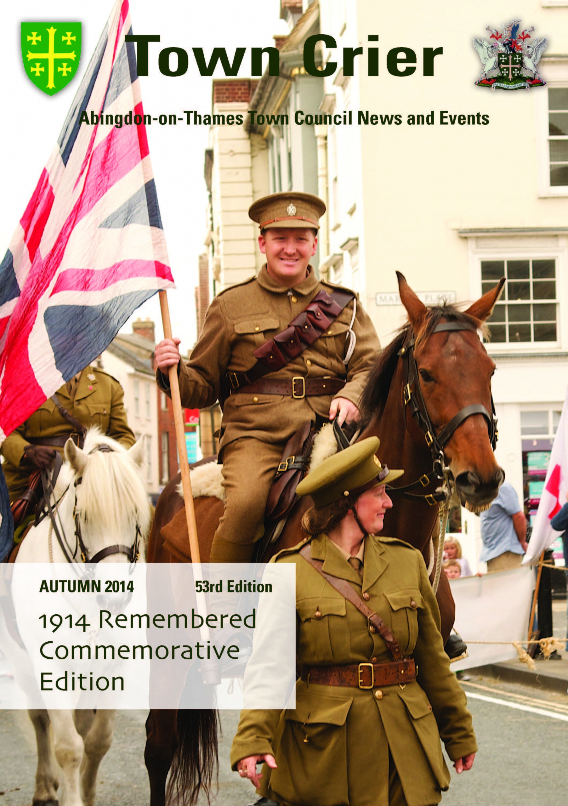 New Town Crier Magazine now being delivered
