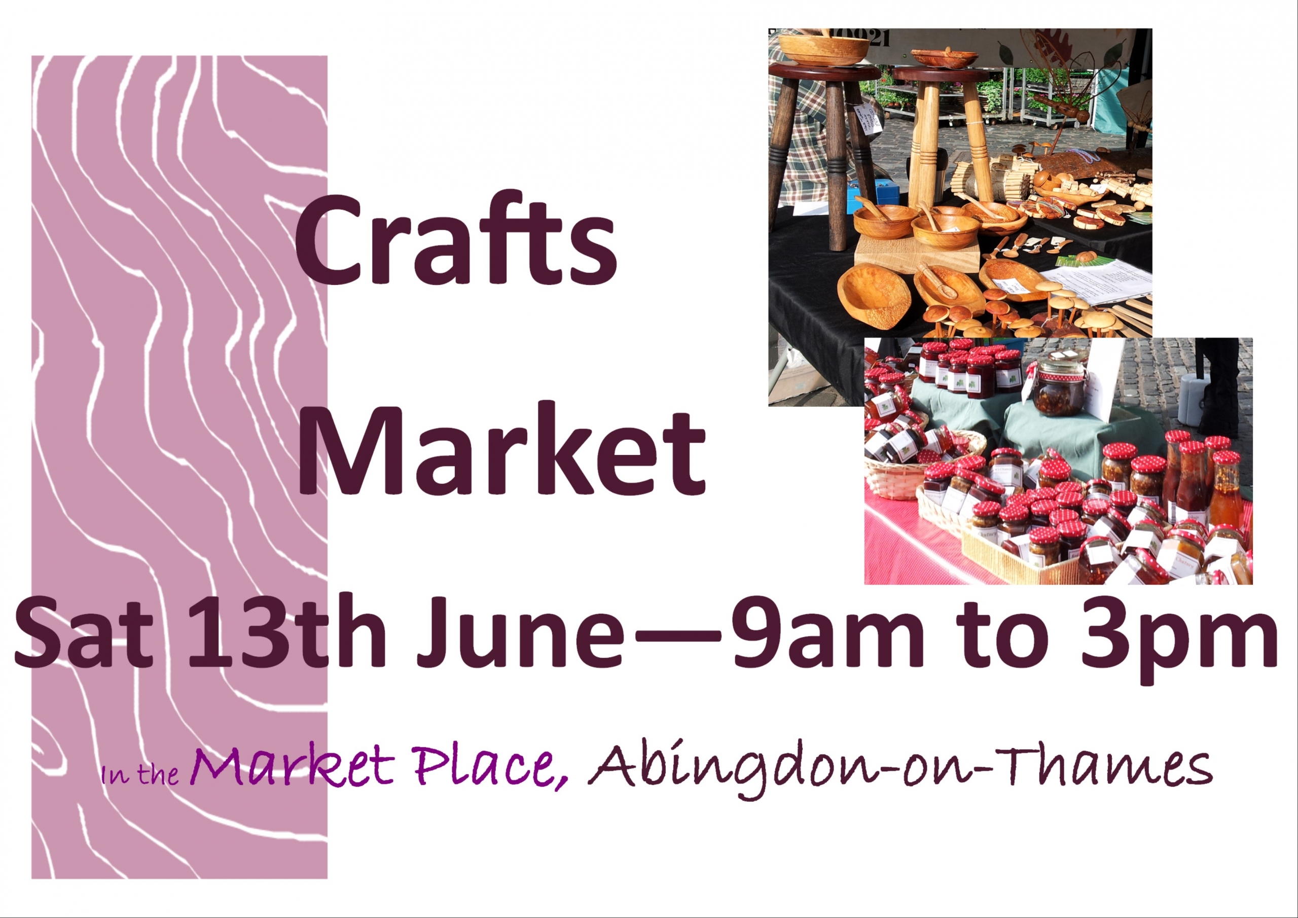 Crafts Market tomorrow