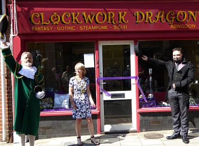 The Mayor opens Clockwork Dragon on Bath Street