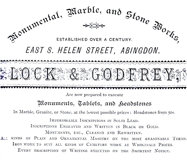 Advertisement in Baylis & Co’s Domestic Almanac and Companion, 1885.