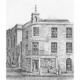 Richard Parsons’ bookshop and reading room at 1 Bridge Street before about 1852.